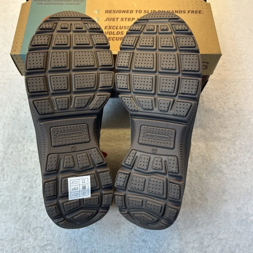 SKECHERS Modern Hour Suede Hands Free Slip-Ins Chocolate Women SZ 9 NEW - Picture 5 of 10